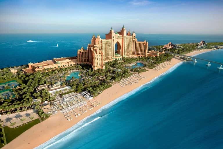 Atlantis Aerial Day Time