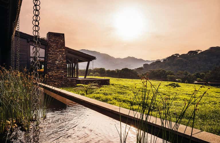 Helipad at One&Only Nyungwe House