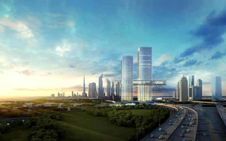View of One&Only One Za'abeel in Dubai