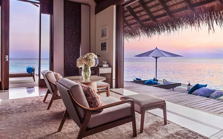 Water Villa View at One&Only Reethi Rah